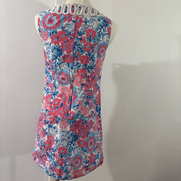 Lilly Pulitzer Shell Yeah Florida Shift Dress Sz 2 Pockets Preppy Nautical Beach - Picture 6 of 16